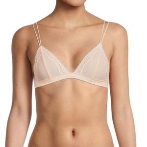 Honeydew Intimates Cream Bralette Size L